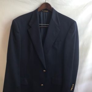 Classic Hart Schaffner Marx Navy Blazer 40R